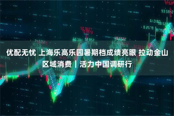 优配无忧 上海乐高乐园暑期档成绩亮眼 拉动金山区域消费｜活力中国调研行