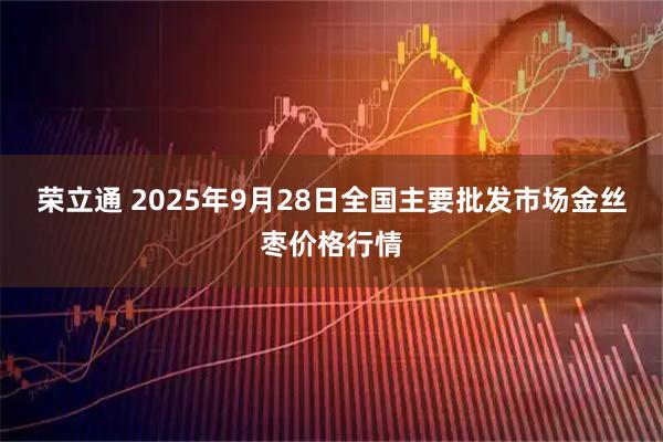 荣立通 2025年9月28日全国主要批发市场金丝枣价格行情