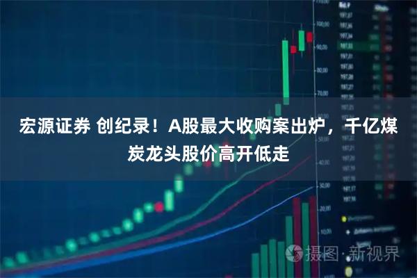 宏源证券 创纪录！A股最大收购案出炉，千亿煤炭龙头股价高开低走