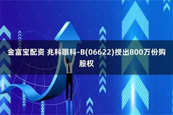 金富宝配资 兆科眼科-B(06622)授出800万份购股权